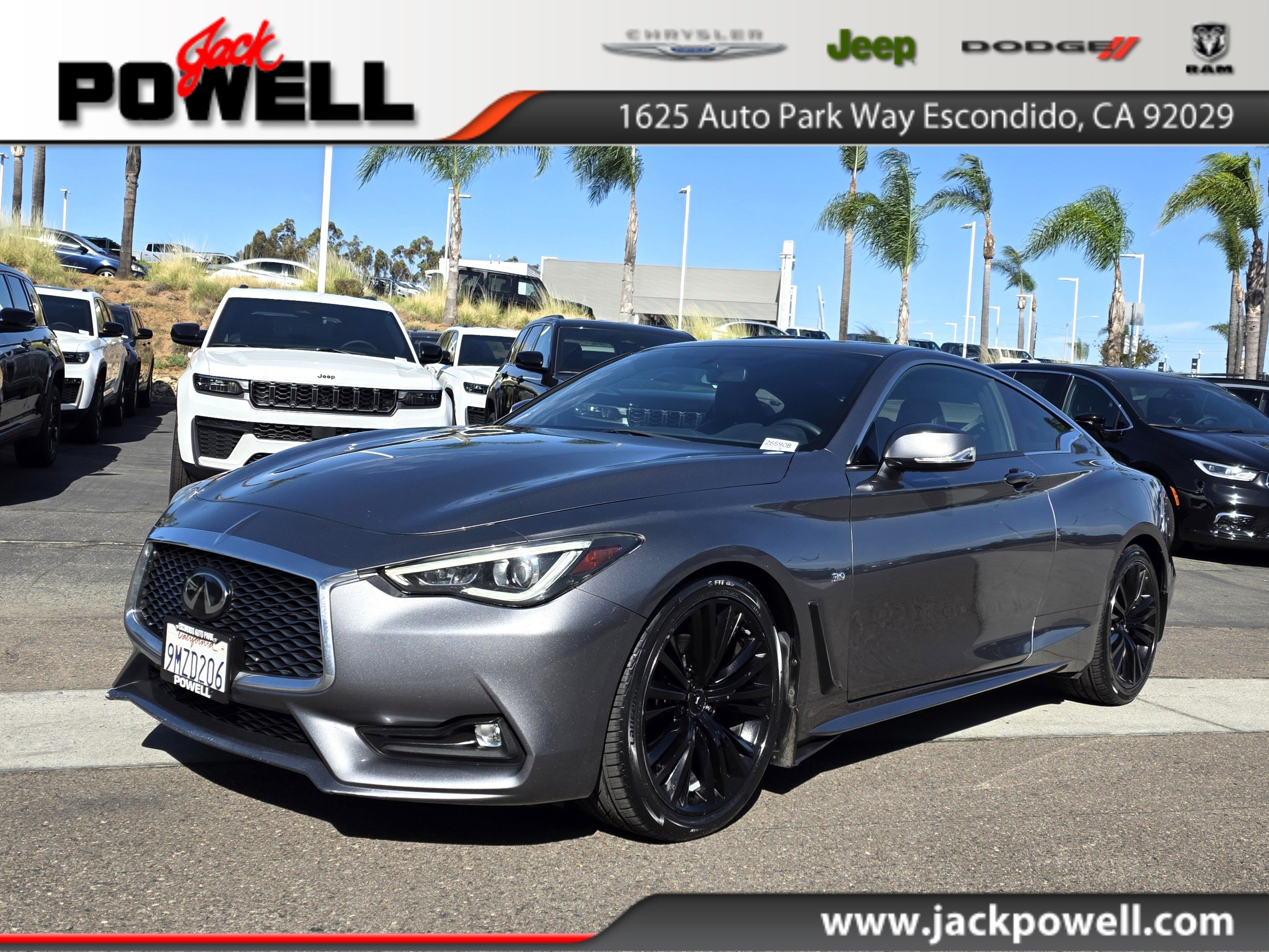 Used 2019 INFINITI Q60 3.0t w/ Cargo Package RWD image 1