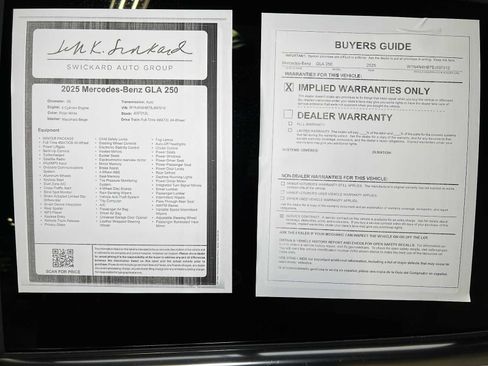 Certified 2025 Mercedes-Benz GLA 250 GLA 250 image 37