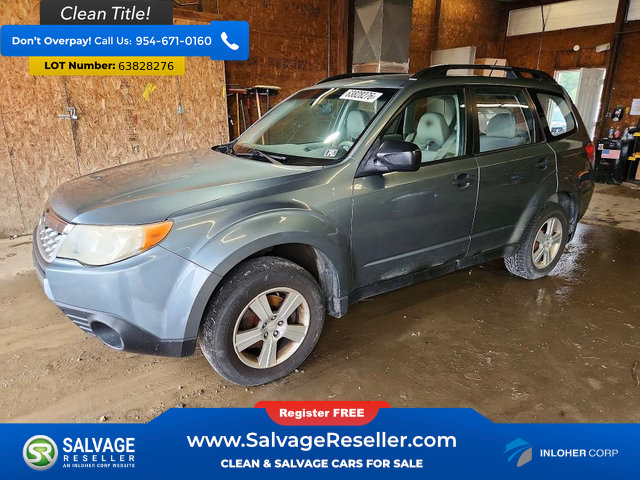 Used 2011 Subaru Forester 2.5X w/ Popular Equipment Group 1A AWD/4WD image 1