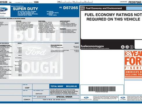 Used 2015 Ford F550 4x4 Regular Cab Super Duty image 9