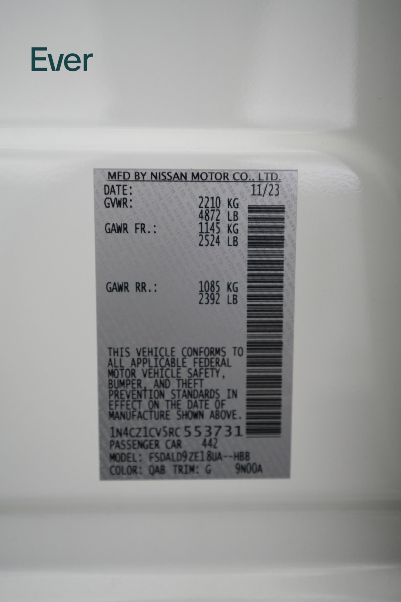 Used 2024 Nissan Leaf SV Plus FWD image 26