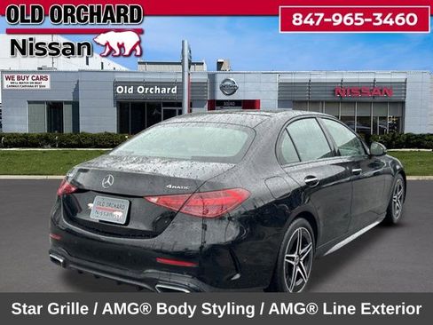 Used 2023 Mercedes-Benz C 300 4MATIC Sedan w/ AMG Line w/ Night Package image 6