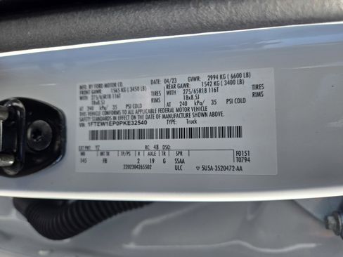 Certified 2023 Ford F150 XLT w/ Equipment Group 302A High image 28