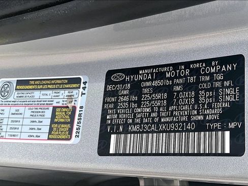 Used 2019 Hyundai Tucson SEL AWD/4WD image 28
