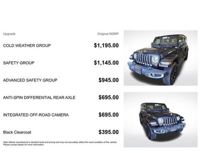 Used 2022 Jeep Wrangler Unlimited Sahara w/ Cold Weather Group