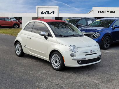 Used 2015 FIAT 500 Lounge w/ Luxury Leather Package