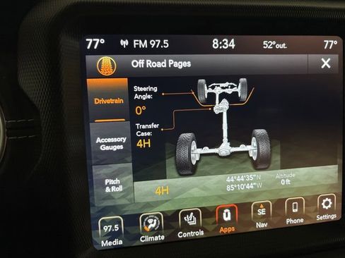 Used 2021 Jeep Wrangler Unlimited Sahara w/ Uconnect 4C Nav & Sound Group image 54