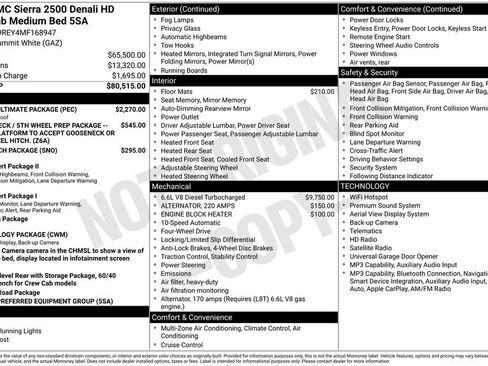 Used 2021 GMC Sierra 2500 Denali w/ Denali Ultimate Package AWD/4WD image 12