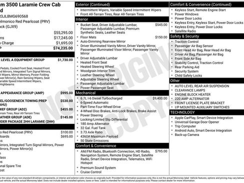 Certified 2021 RAM 3500 Laramie image 26