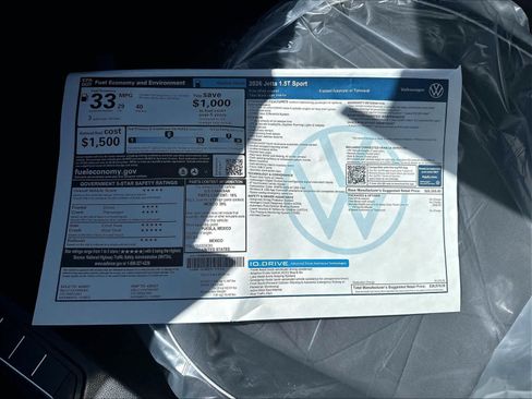 New 2026 Volkswagen Jetta Sport FWD image 12