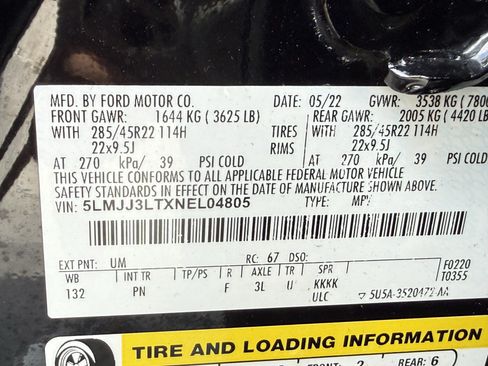 Used 2022 Lincoln Navigator L Reserve AWD/4WD image 35