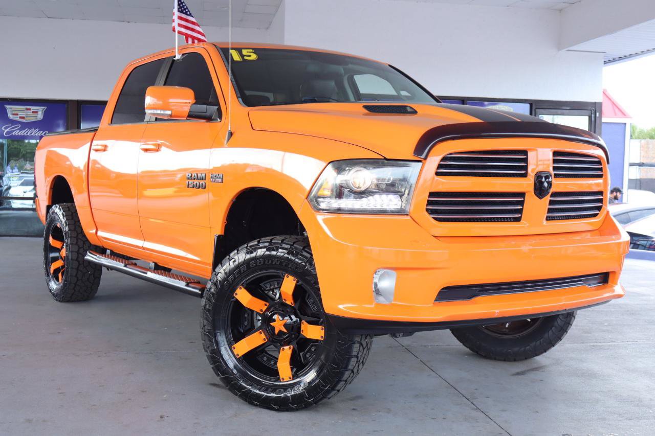 Used 2015 RAM 1500 Sport w/ Ignition Orange Sport Package AWD/4WD image 2