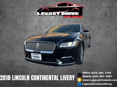 Used 2018 Lincoln Continental AWD w/ Equipment Group 500A