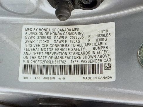 Used 2020 Honda Civic LX image 14