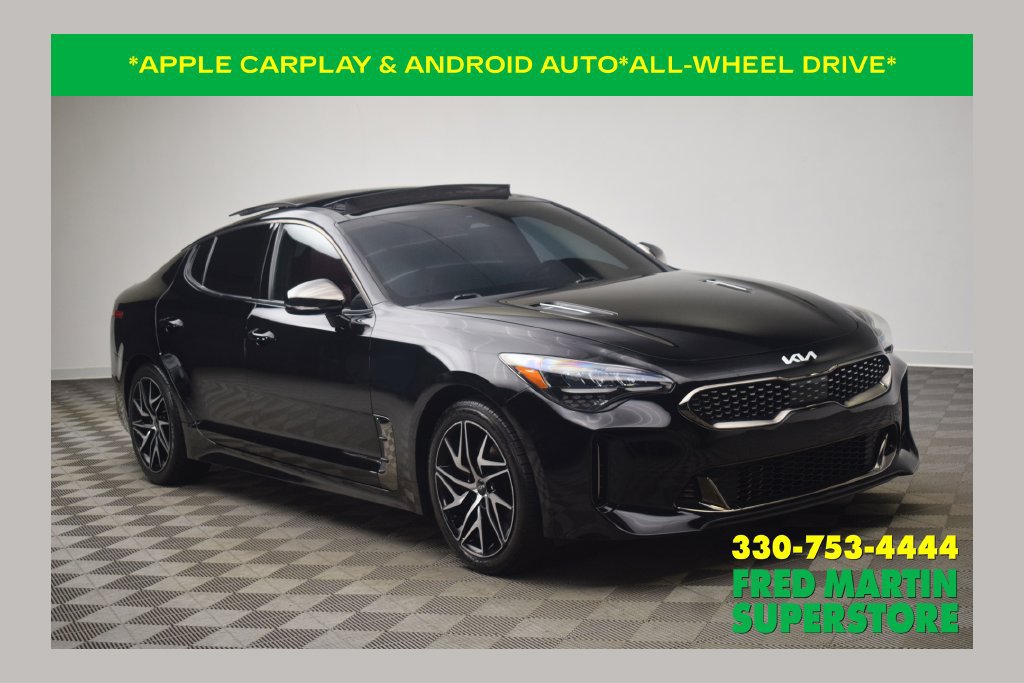Used 2022 Kia Stinger GT-Line w/ Sun & Sound Package AWD/4WD 360° Tour