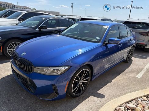 Certified 2023 BMW 330i Sedan w/ M Sport Package RWD image 1