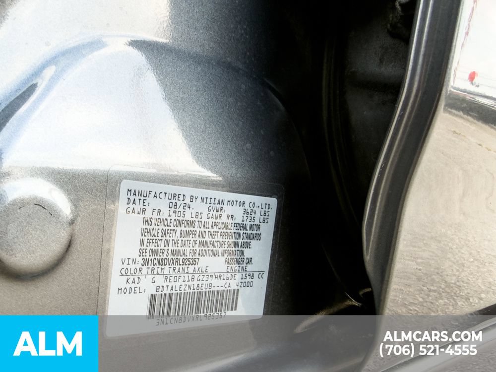 Used 2024 Nissan Versa S w/ Trunk Package FWD image 20