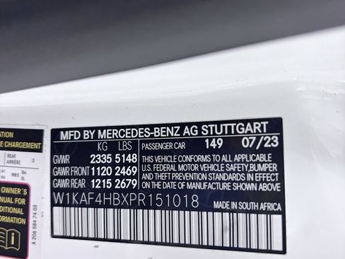 Certified 2023 Mercedes-Benz C 300 4MATIC Sedan image 27