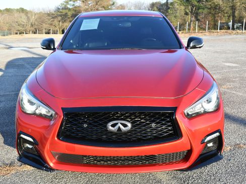 Used 2021 INFINITI Q50 Red Sport 400 w/ Proactive Package image 3