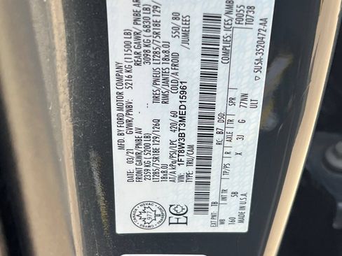 Used 2021 Ford F350 Lariat w/ Tremor Off-Road Package AWD/4WD image 28