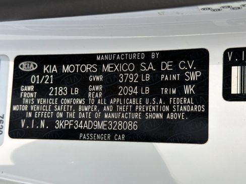Used 2021 Kia Forte GT-Line FWD image 25