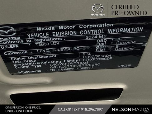 Used 2024 MAZDA CX-30 AWD 2.5 S w/ Premium Package image 49