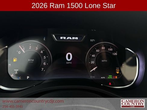 New 2026 RAM 1500 Lone Star AWD/4WD image 9