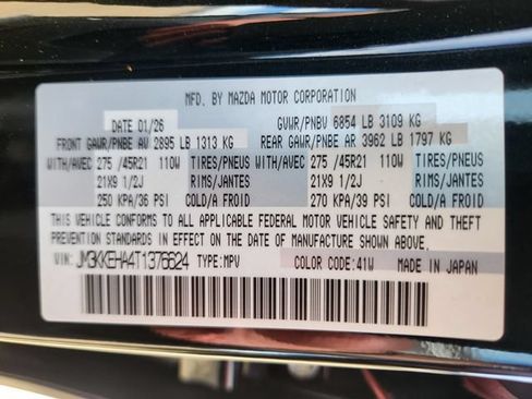 Certified 2026 MAZDA CX-90 Plug-In Hybrid w/ Premium Plus AWD/4WD image 29