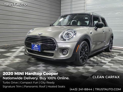 Used 2020 MINI Cooper 4-Door Hardtop FWD image 1