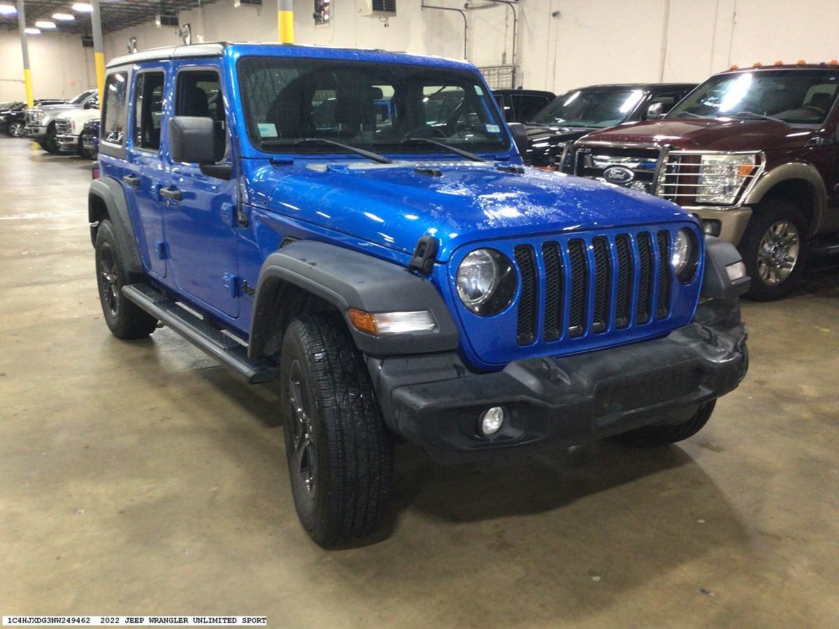 Used 2022 Jeep Wrangler Unlimited Sport AWD/4WD image 4