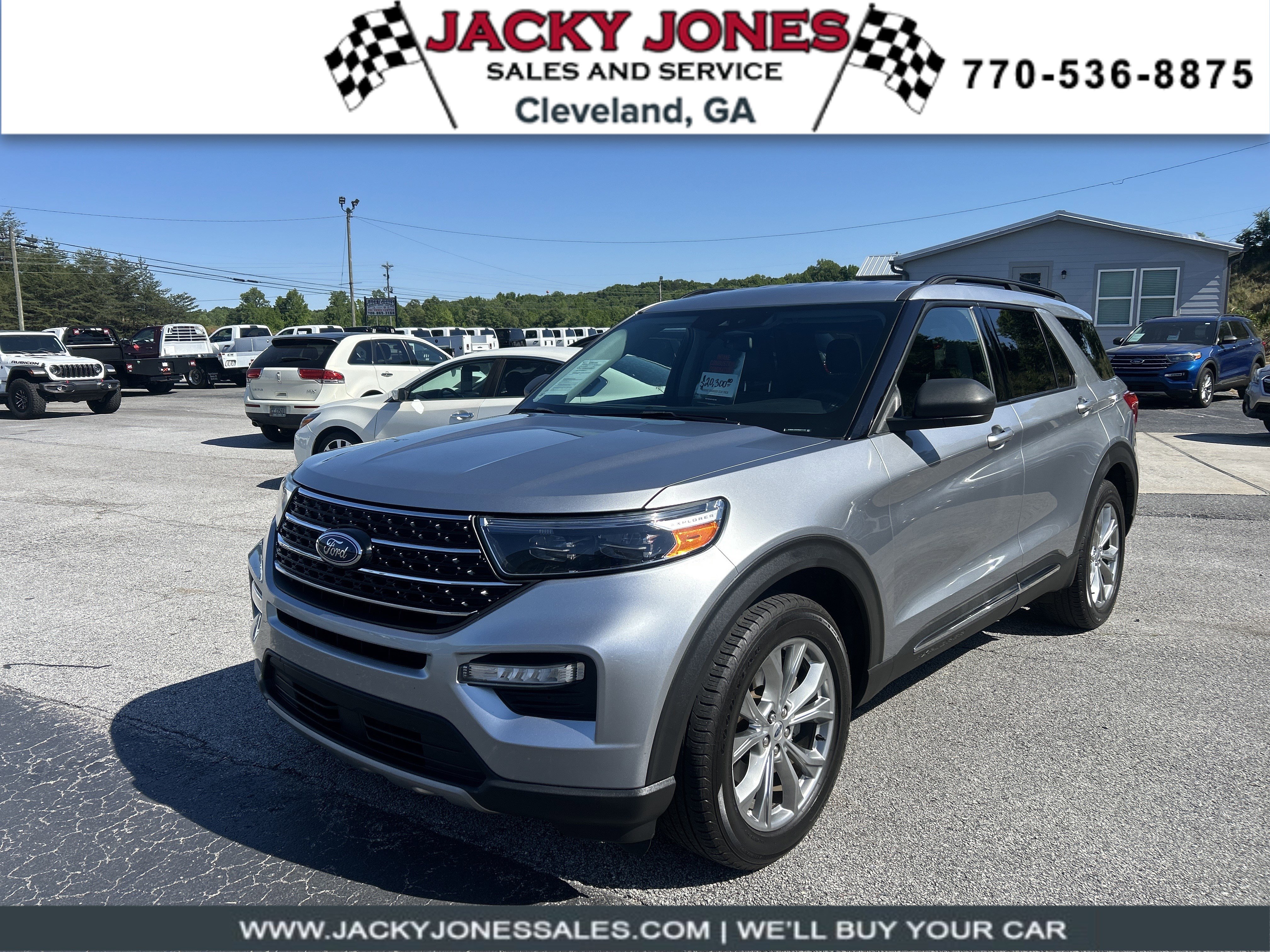 Used 2021 Ford Explorer XLT w/ Equipment Group 202A RWD image 1
