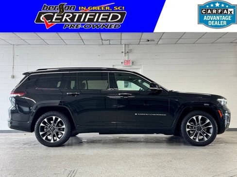Used 2021 Jeep Grand Cherokee L Overland w/ Advanced Protech Group III AWD/4WD image 1