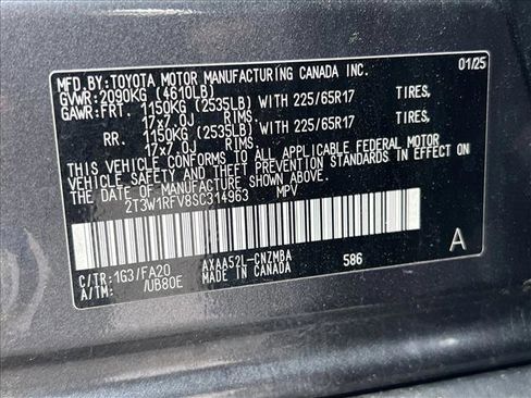 Certified 2025 Toyota RAV4 XLE FWD image 27