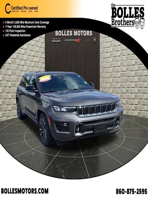 Certified 2023 Jeep Grand Cherokee Overland w/ Luxury Tech Group IV AWD/4WD image 1