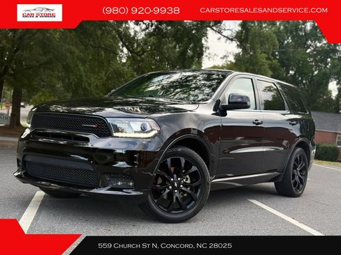 Used 2019 Dodge Durango GT w/ Blacktop Package RWD image 1
