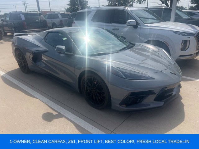 Used 2024 Chevrolet Corvette Stingray Premium Conv w/ Z51 Performance Package RWD image 1