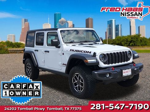 Used 2025 Jeep Wrangler Unlimited Rubicon AWD/4WD image 1