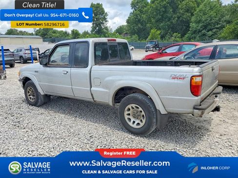 Used 2002 MAZDA B-Series Pickup 2WD Cab Plus B4000 image 3