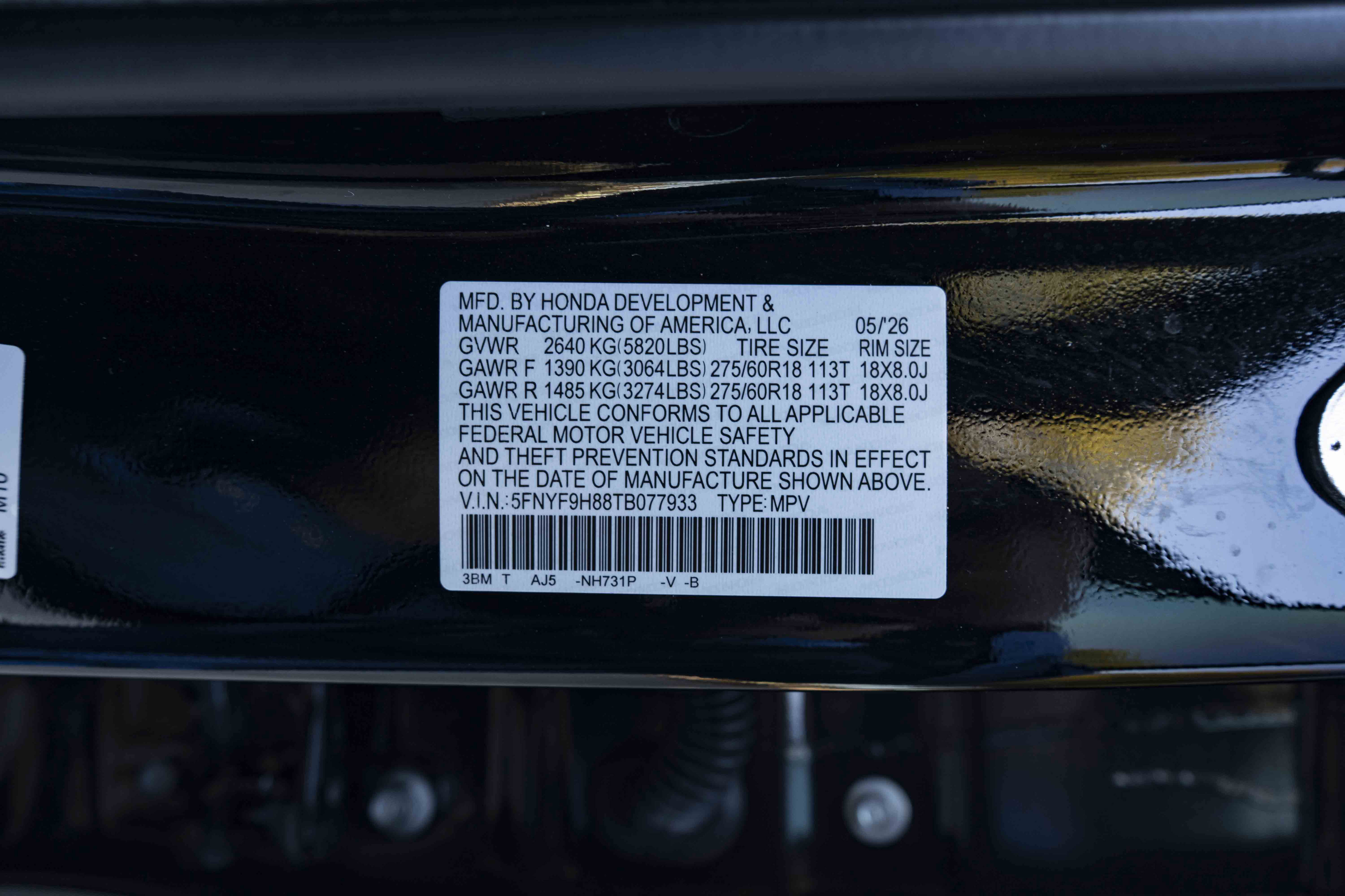 Used 2026 Honda Passport TrailSport Elite image 48