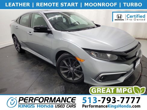 Certified 2021 Honda Civic EX-L image 1