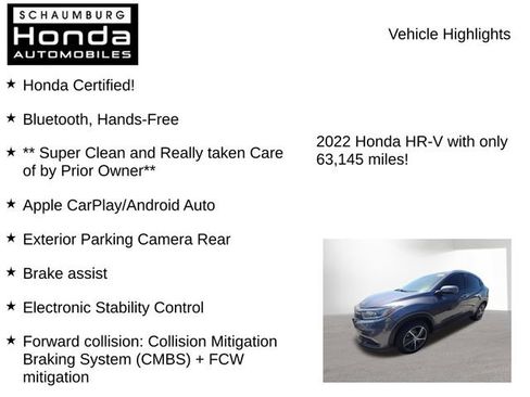 Used 2022 Honda HR-V EX image 10