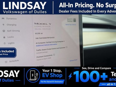 Used 2024 Tesla Model Y Long Range AWD/4WD image 5