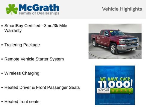 Used 2018 Chevrolet Silverado 1500 LTZ w/ Sport Package image 5