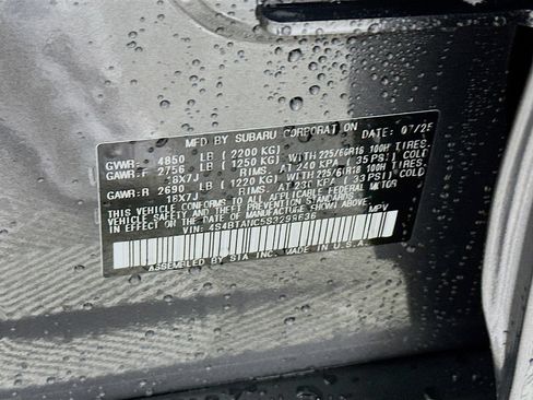 Used 2025 Subaru Outback Limited w/ Popular Package #2 AWD/4WD image 27