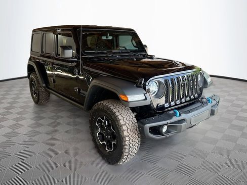 Used 2023 Jeep Wrangler Unlimited Rubicon 4xe w/ Steel Bumper Group image 4