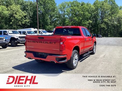Used 2019 Chevrolet Silverado 1500 Custom w/ Custom Value Package AWD/4WD image 7