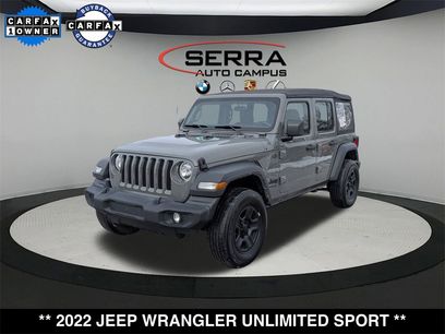 Used 2022 Jeep Wrangler Unlimited Sport