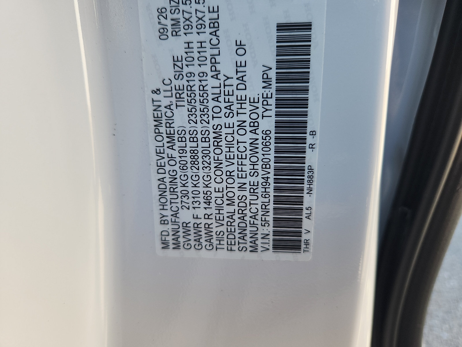 New 2027 Honda Odyssey Elite image 19