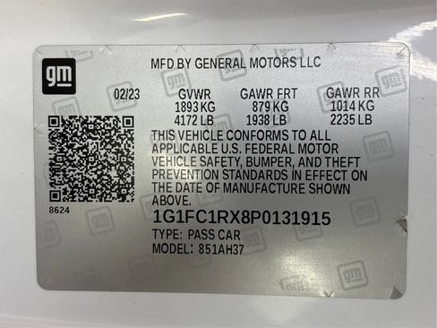 Used 2023 Chevrolet Camaro LT RWD image 26
