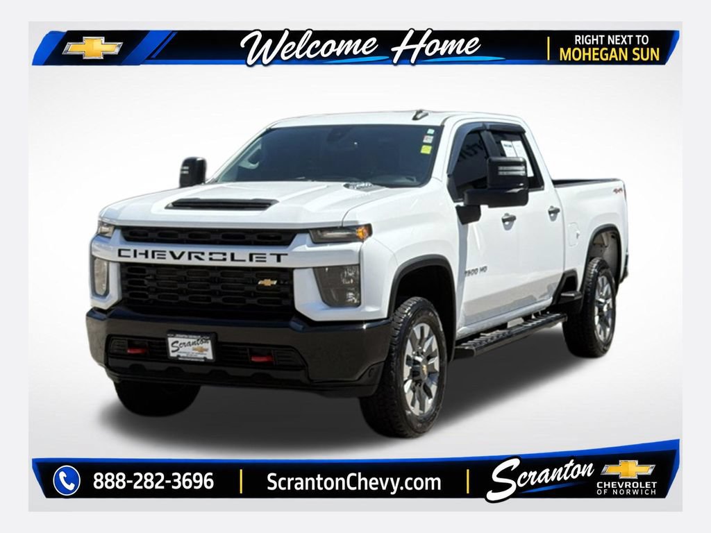 Certified 2022 Chevrolet Silverado 2500 Custom w/ Custom Value Package AWD/4WD 360° Tour